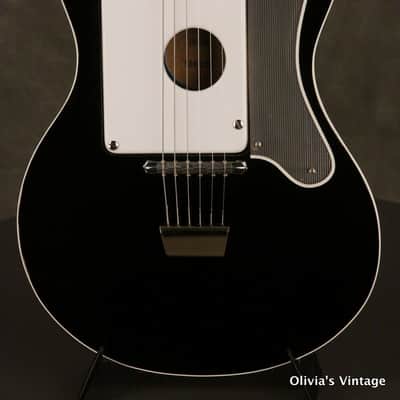 RARE 1960's GOYA/Hagstrom model JB-80 factory ACOUSTIC modular insert BLACK #004 image 1
