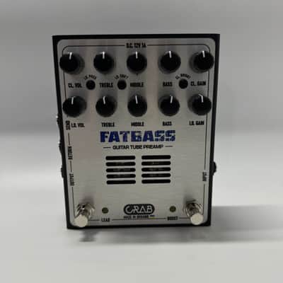 Crab Guitar Effects FatBass Preamp Amp in a box High gain lead Metal Distorion Overdrive Pedal Blues Rock Drive EQ image 1