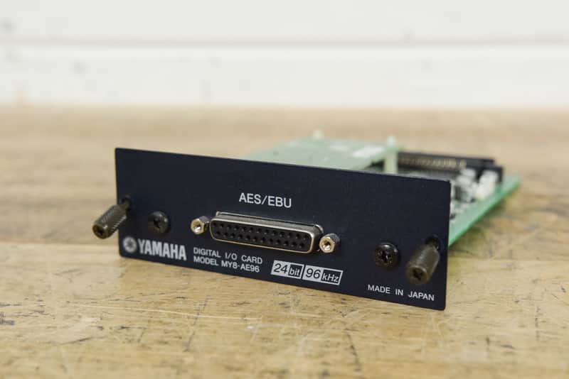 Yamaha MY8AE96 8-Channel 96kHz AES/EBU I/O Card (church owned) CG00G2T image 1