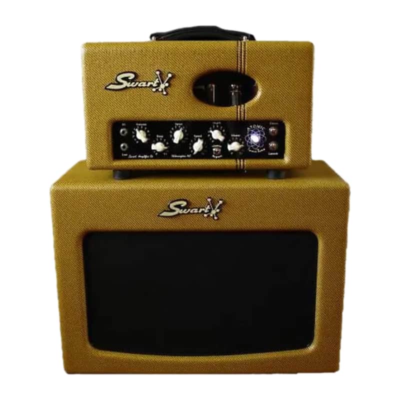 Swart AST Atomic Space Tone MkII 20-Watt 1x12" Guitar Amp Half Stack image 1