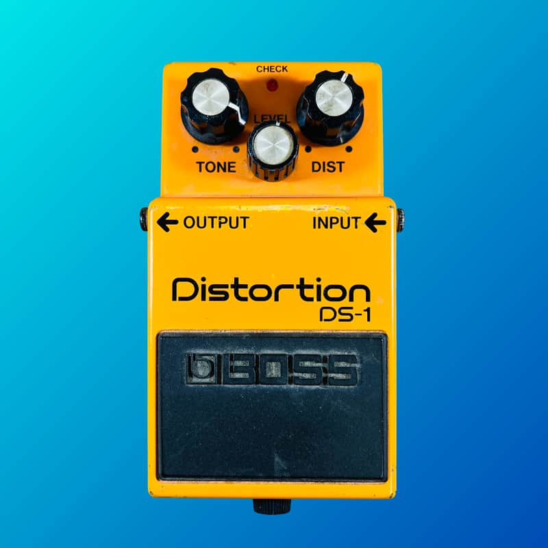 Boss DS-1 Distortion (Silver Label) 1994 - Present Orange