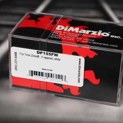 DiMarzio DP155FW The Tone Zone F-Spaced Humbucker - White image 2