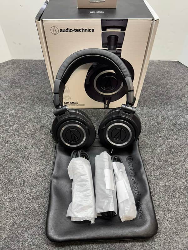 Audio-Technica ATH-M50x 2010s - Black image 1