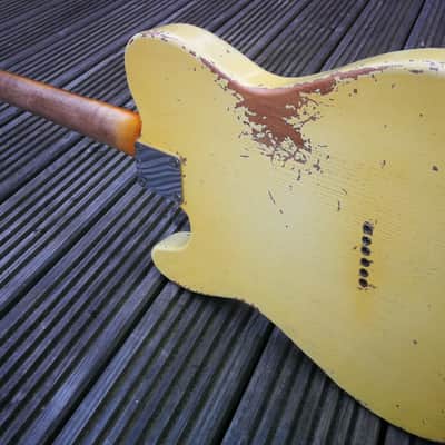 Telecaster Keith Richards "Micawber". 50's - Blond Blackguard image 5