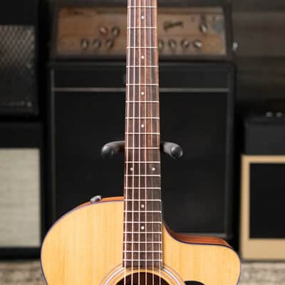 Taylor 114ce Grand Auditorium Acoustic/Electric Guitar - Sapele with Gig Bag image 4