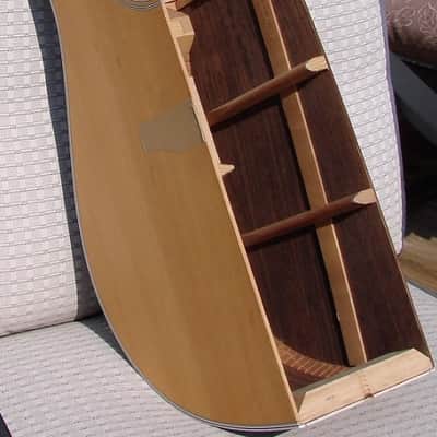 Martin D-35 Guitar 1/2 Body Cutaway AND Full Size UNFINISHED Neck ~ EXTREMELY RARE ~ ONE-OF-A-KIND! image 5