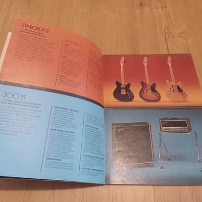 Vintage 1976 Fender Full-Line, Full-Color Catalog! Rare, Original Case Candy, Paperwork! image 4