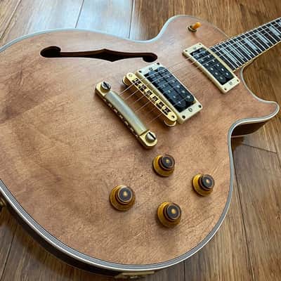Rare Greco Japanese Mint Collection Era Custom Single Cutaway Hollowbody image 2