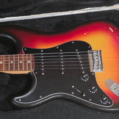 1977 Fender Stratocaster Sunburst Ash Body HT LH Left Hand Hardtail American Vintage 70s Aged Relic USA Road Worn Lefty Strat Hard Tail Guitar image 13