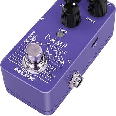 Mint NUX NRV-3 NUX Damp Reverb Guitar Effects Pedal with Plate, Spring, and Hall image 2