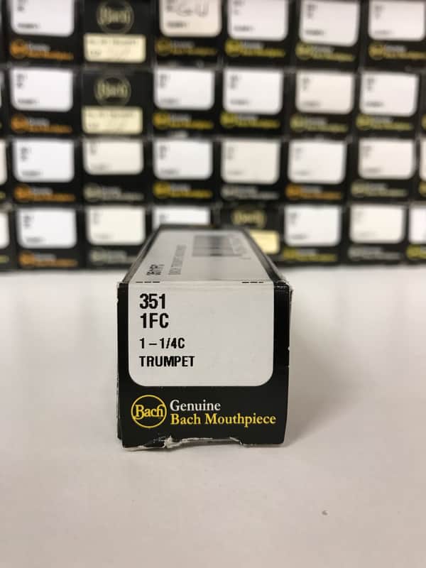 Bach 3511FC Standard Series Trumpet Mouthpiece - 1-1/4C Cup image 1