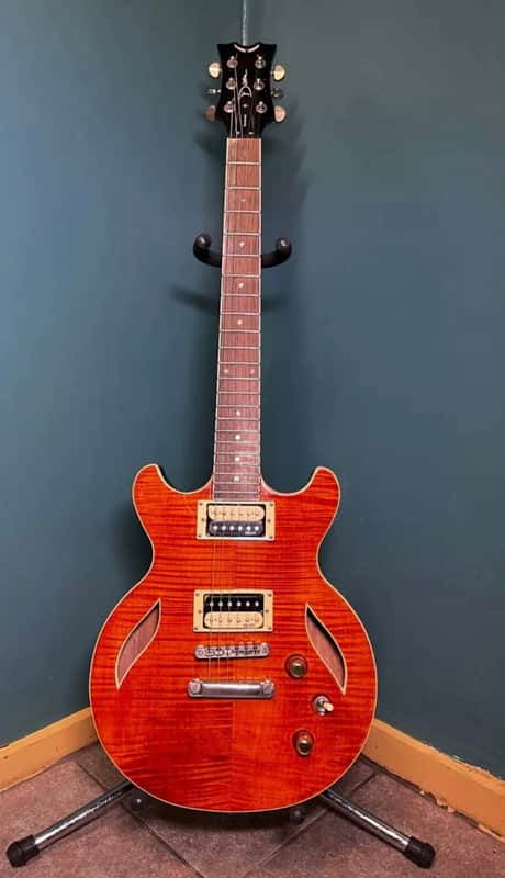 Dean Sarasota Semi Hollow 6-String Electric Guitar with Case image 1