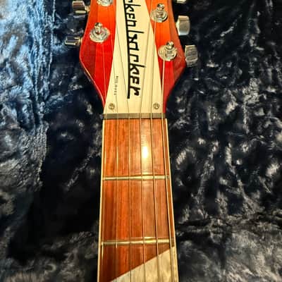 Rickenbacker 370 Left-Handed 2008 - Strawberry Glo image 4