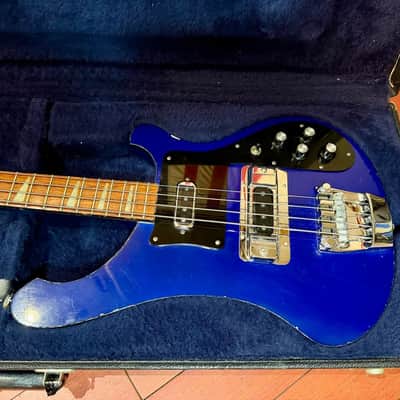 1995 Rickenbacker 4003 Midnight Blue w/ Original Case image 8