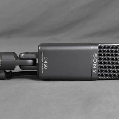 Sony C-450 Condenser Microphone W/ Box In Excellent Condition image 3