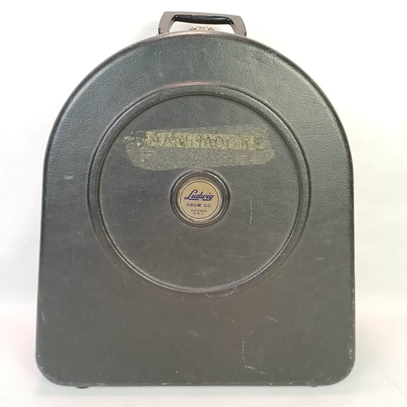 Ludwig Script Logo 60s Supraphonic 6.5x14"Hard Shell Plastic Snare Drum Case USA image 1