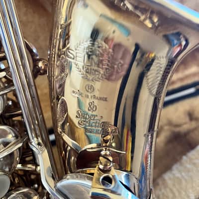 Selmer Saxophone ALTO SUPER ACTION 80 SERIE II 1998 Verni Gold Gravure image 2
