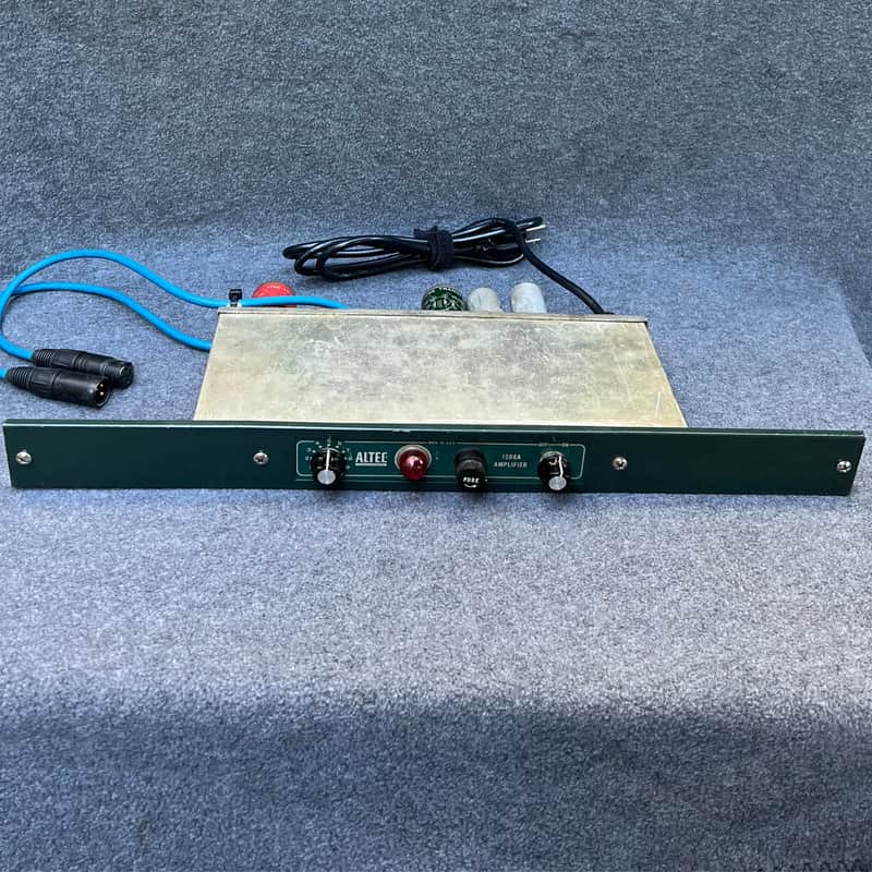 Vintage Altec 1566a tube mic preamp image 1