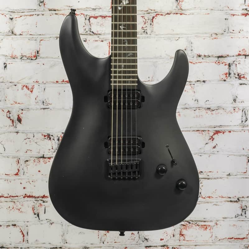 Schecter - Diamond Series Damien-6 - Electric Guitar - Matte Black - USED image 1