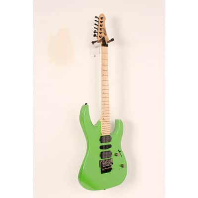 Mitchell HD400 Hard Rock Double Cutaway Electric Guitar Regular Green Lemon image 1