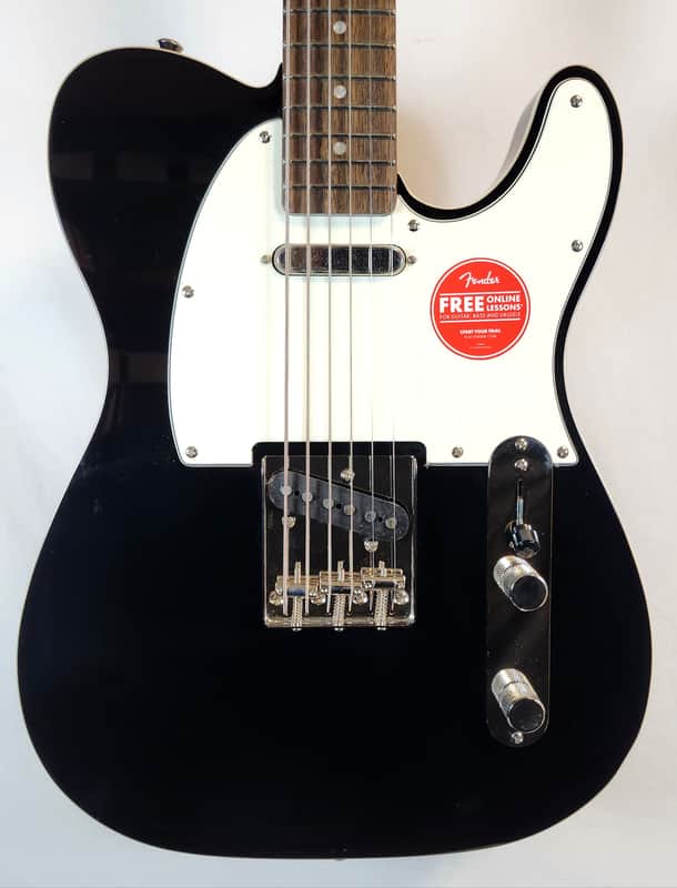 Squier Classic Vibe Baritone Custom Telecaster, Black 2026 image 1