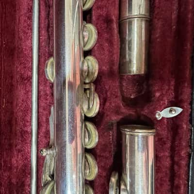 Argonaut Vintage Italian Flute 1960 - Silver Plated image 9