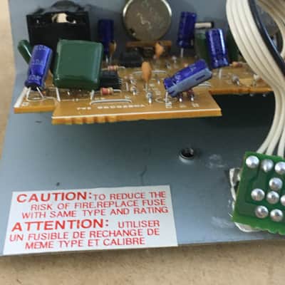 Vintage Fender Musical Instruments Squier PR-357 1990s Black Tolex Made In Korea Project Chassis Amplifier image 22