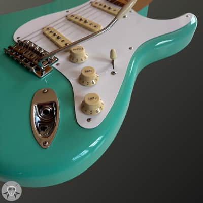 Fender Vintera '50s Stratocaster Sea Foam Green - Fender Gig Bag - Very Good+ Condition image 6