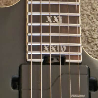 Schecter C-1 SLS Evil Twin 2025 Satin Black Fishman Fluence Modern image 3