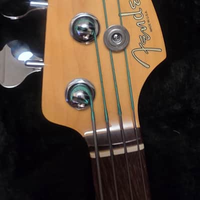 Fender American Standard Jazz Bass Fretless 2015 - 3-Color Sunburst image 2