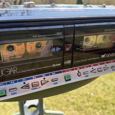Toshiba SUGAR SW 7 Rare Vintage Japan Cassette Boombox Warranty Serviced image 6