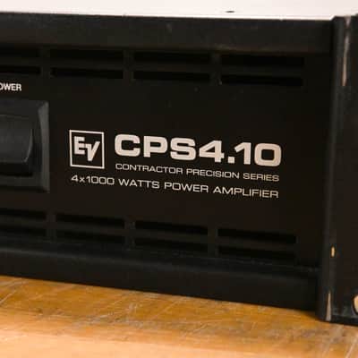 Electro-Voice (EV) CPS4.10 4-Channel 1000W Power Amplifier CG01YKX image 5