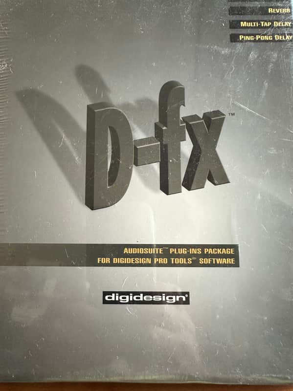 Digidesign D-fx audio suite plugin for Pro Tools 2000’s image 1