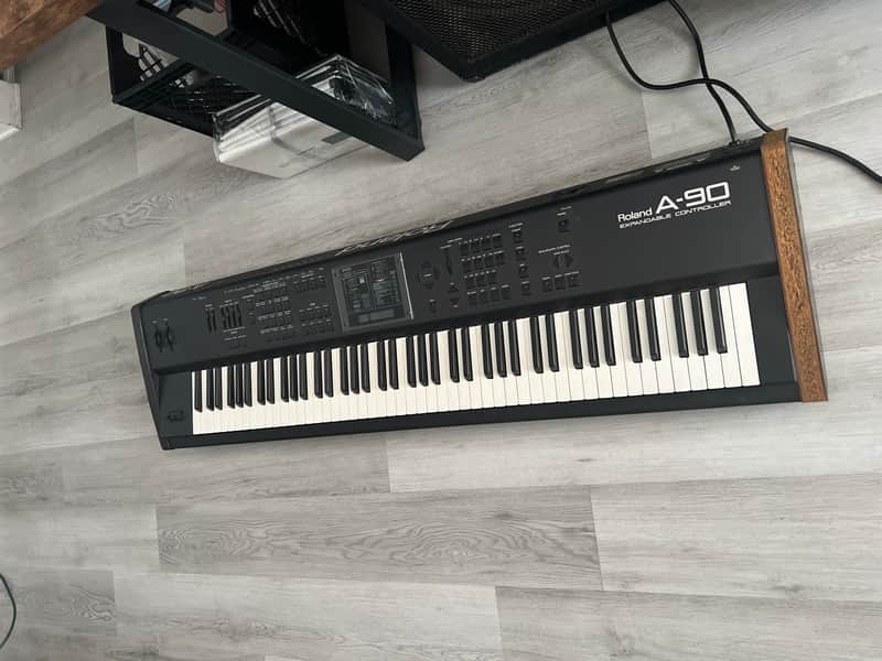 Roland A-90 88-Key Expandable Controller Keyboard | Reverb