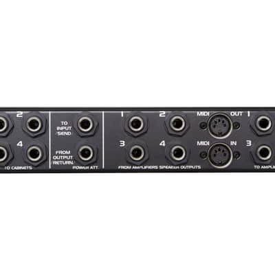 Immagine N-audio 4X4 Amp Cabinet speaker amplifier switcher selector - 3