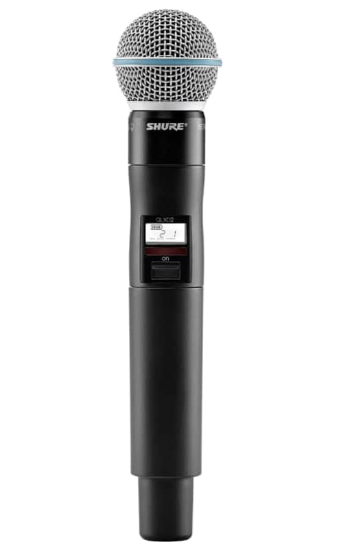 Shure QLXD2/B58=-H50 Handheld Transmitter with Beta58A Microphone image 1