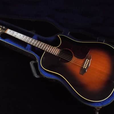 Super RARE Vintage Guild D-40CE Sunburst Acoustic Electric Cutaway 1980-81! image 16