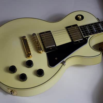1992 Gibson Les Paul Custom Cream image 4