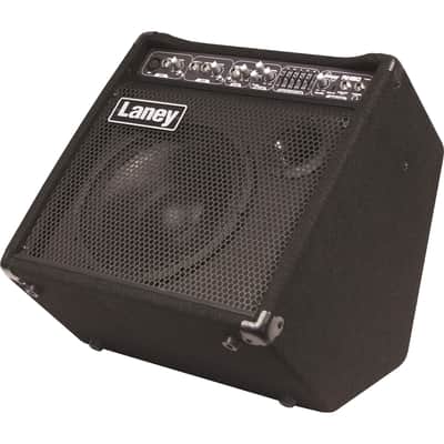 Laney AH80 3-channel, 5-band EQ and Digital Delay, 80W, 10" woofer plus tweeter Keyboard, Vocals image 3