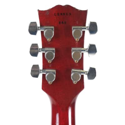 2007 Gibson Custom Shop John Lennon Les Paul Jr Owned by Josh Rand image 11