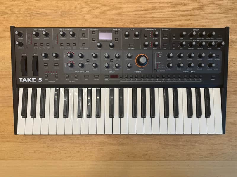 Sequential Take 5 44-Key 5-Voice Compact Polyphonic Synthesizer 2021 - Present - Black image 1