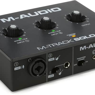 M-Audio M-Track Solo USB Audio Interface image 1