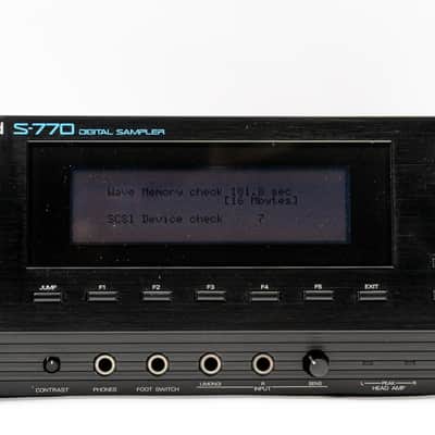 Roland S-770 16-Bit Digital Sampler 24-Voice 16-Part Multitimbral Rackmount image 2