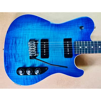 NEW! - Handmade in the U.S.A. by Me @ James Perez Guitars - 2026 - Blue Flame image 2