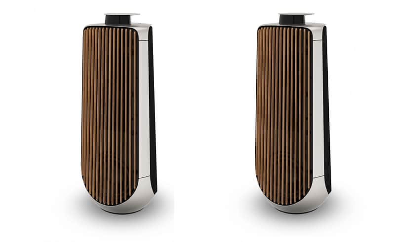B&O  BeoLab 50 – Like New Pair - Aluminium/Black/Oak image 1