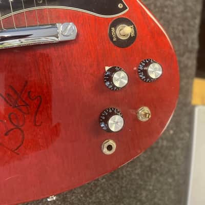 Gibson SG Standard 1991 - 2012 - Heritage Cherry signed by Dickey Betts image 12