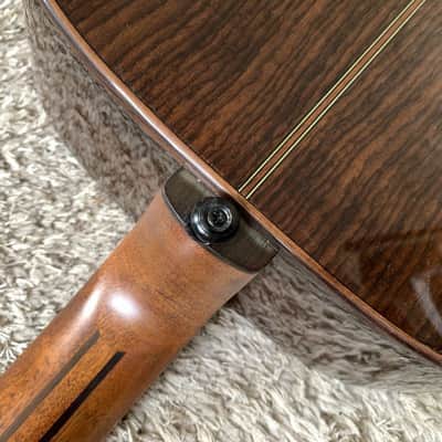 Red 41 Inch Acoustic Guitar, Spruce Mahogany Body, Rosewood Fingerboard Neck image 8