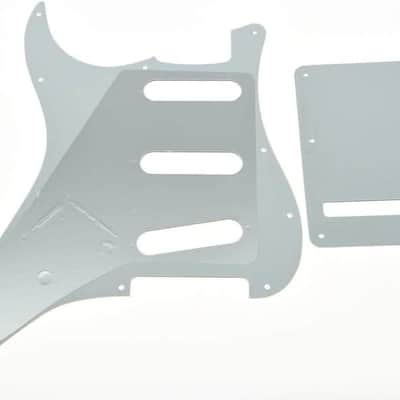 11 Hole Strat Pickguard Back Plate Trem Cover image 2