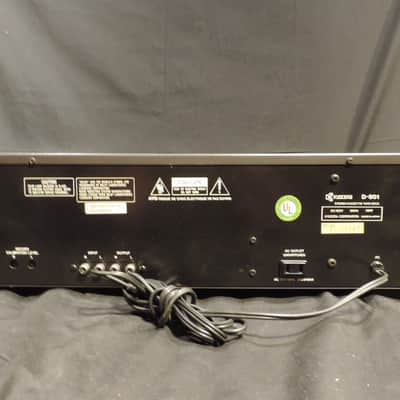 Kyocera D-801 Cassette Deck w/ Wood Side Panels image 8