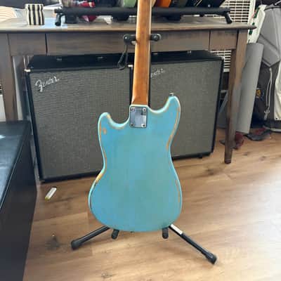 Fender Musicmaster 1972 - Daphne Blue image 3